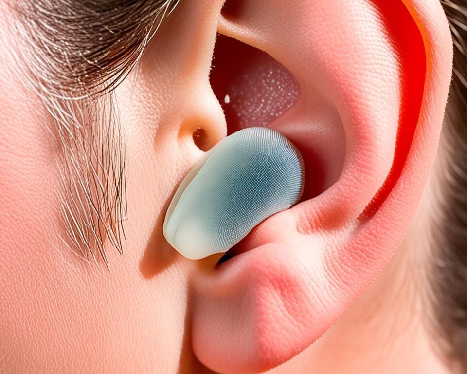 oordoppen in het oor doen