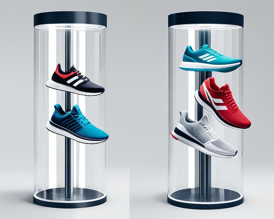 sneaker display tube