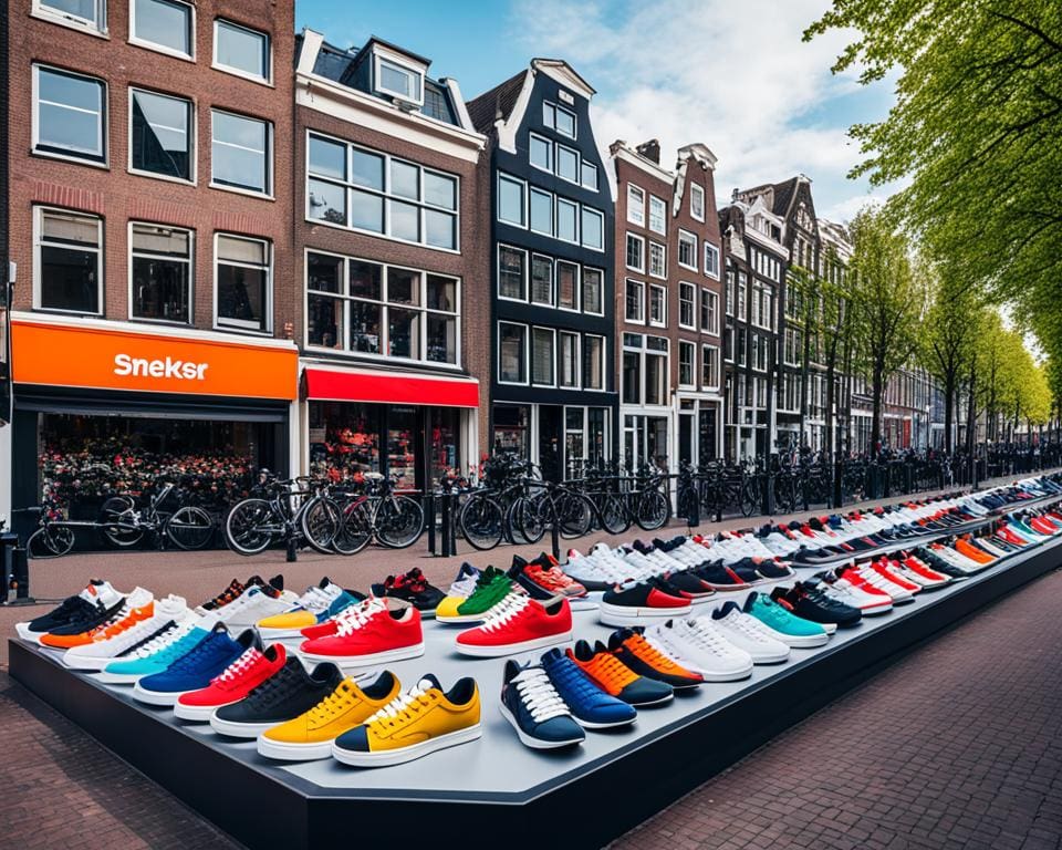sneaker winkels in Amsterdam
