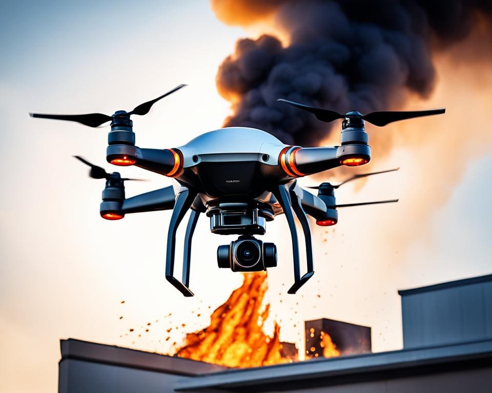 Drones voor brandbestrijding