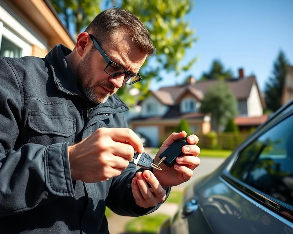 Autosleutel nodig aan aan Huis