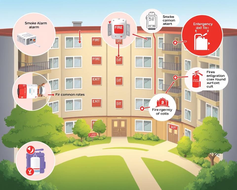 Brandpreventie tips voor appartementencomplex