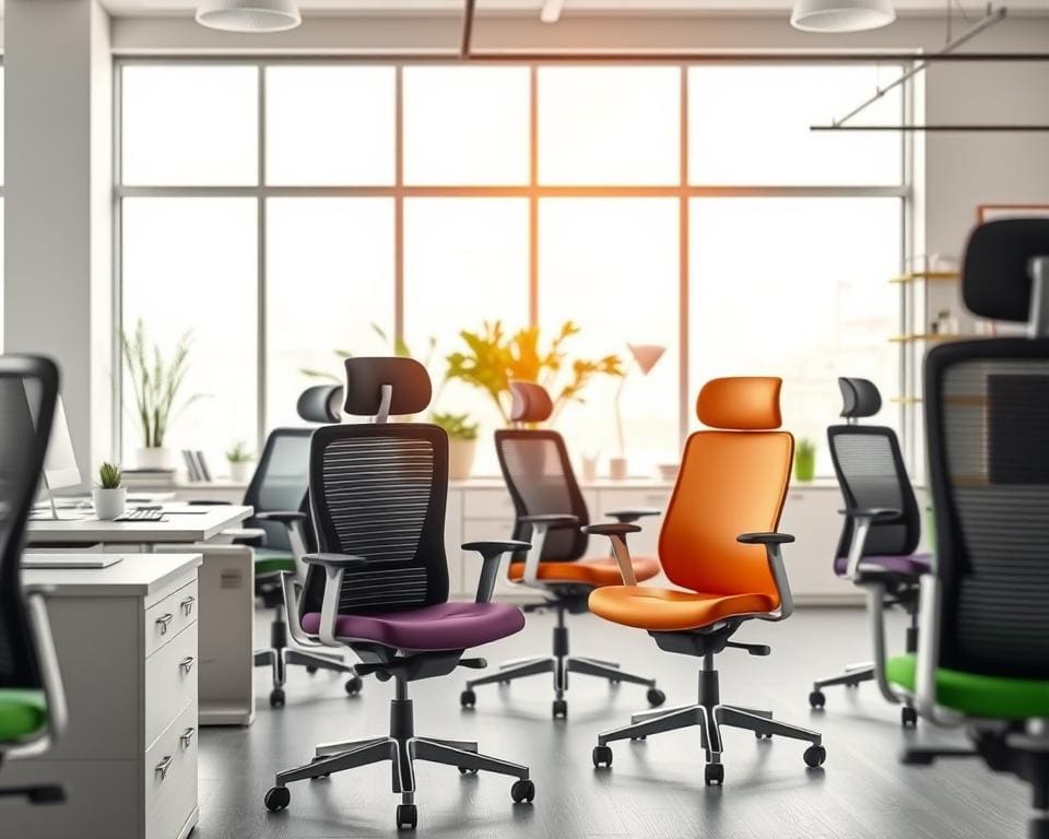 Ergonomische bureaustoelen voor comfort en productiviteit