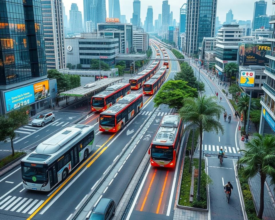 Hoe slimme steden de mobiliteit in stedelijke gebieden verbeteren