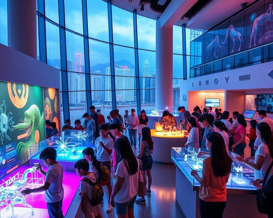 Hong Kong Science Museum, Hongkong, China: Wetenschap interactief