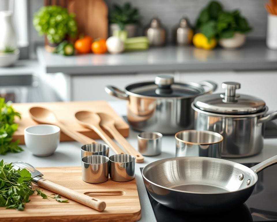 Kookgerei voor eenvoudig koken