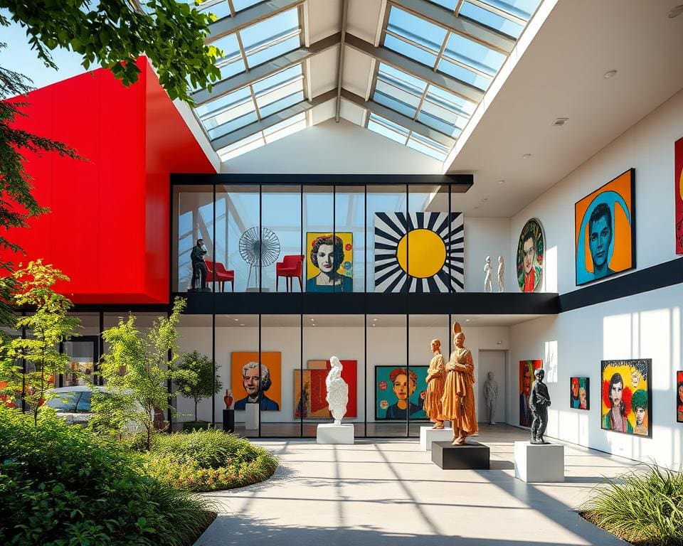 Museum Ludwig, Keulen, Duitsland: Popart en moderne werken