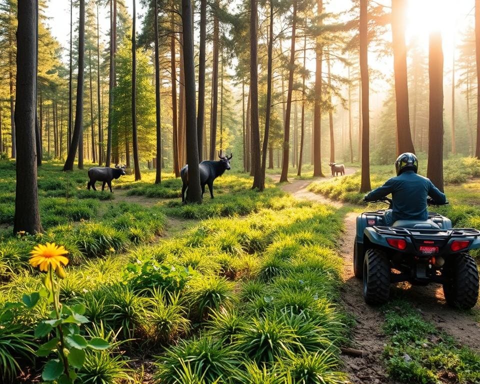 Quads en natuurbehoud: Hoe je kunt rijden zonder schade aan te richten