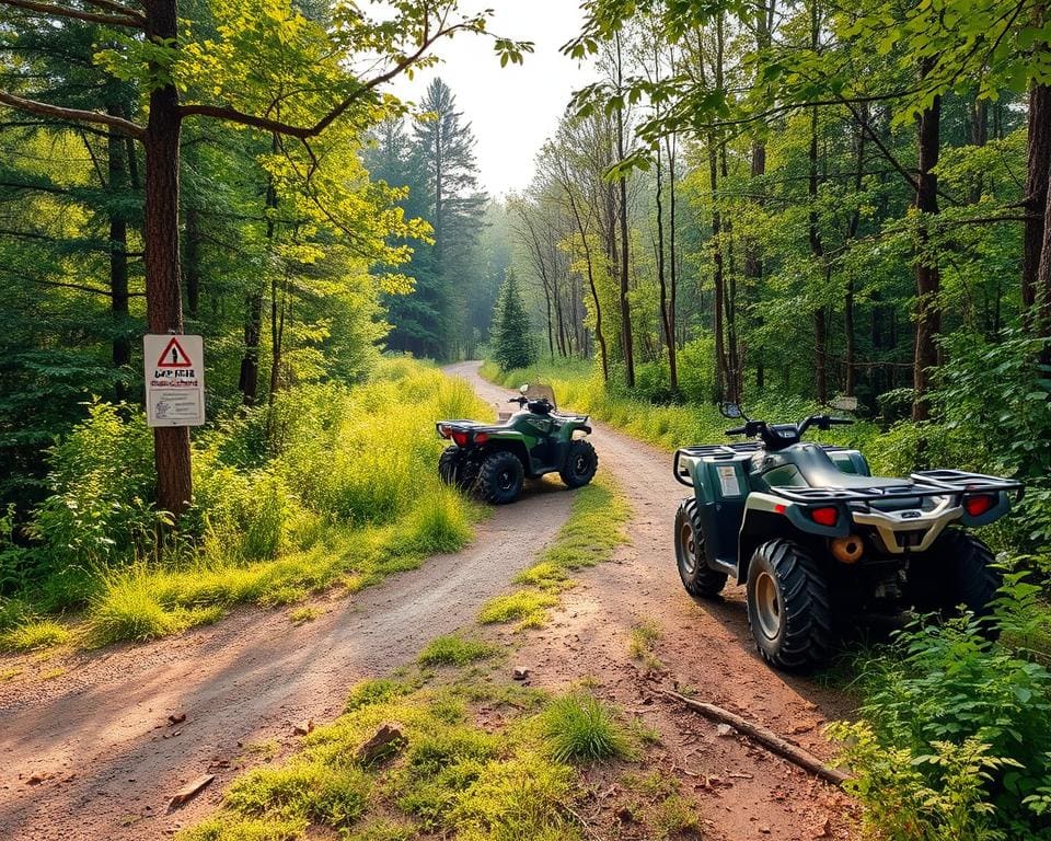 Quads en veiligheid in natuurgebieden