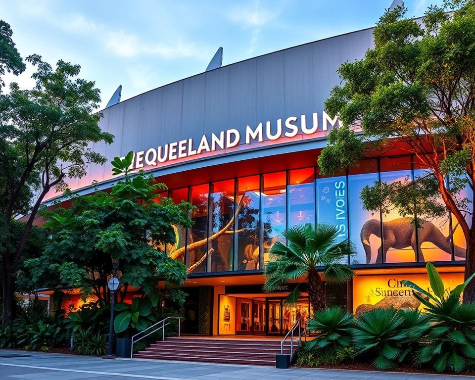 Queensland Museum, Brisbane, Australië: Natuurhistorie en cultuur