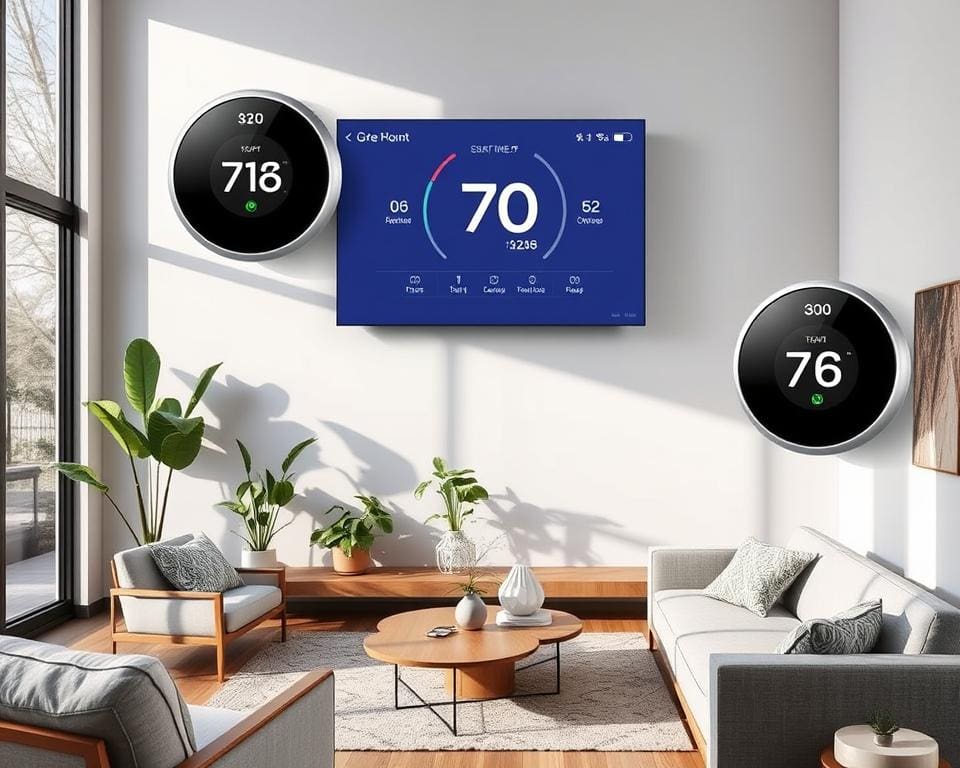 Slimme thermostaten met automatische schema’s