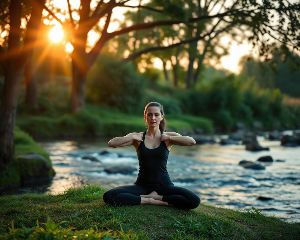 Yoga voor stressvermindering