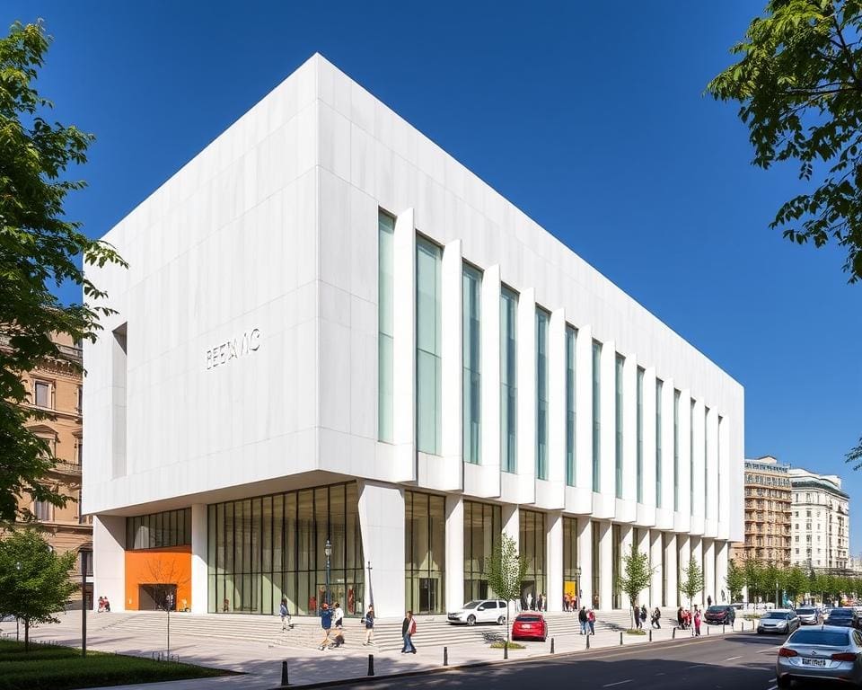 architectuur van het Museo Nacional Centro de Arte Reina Sofía