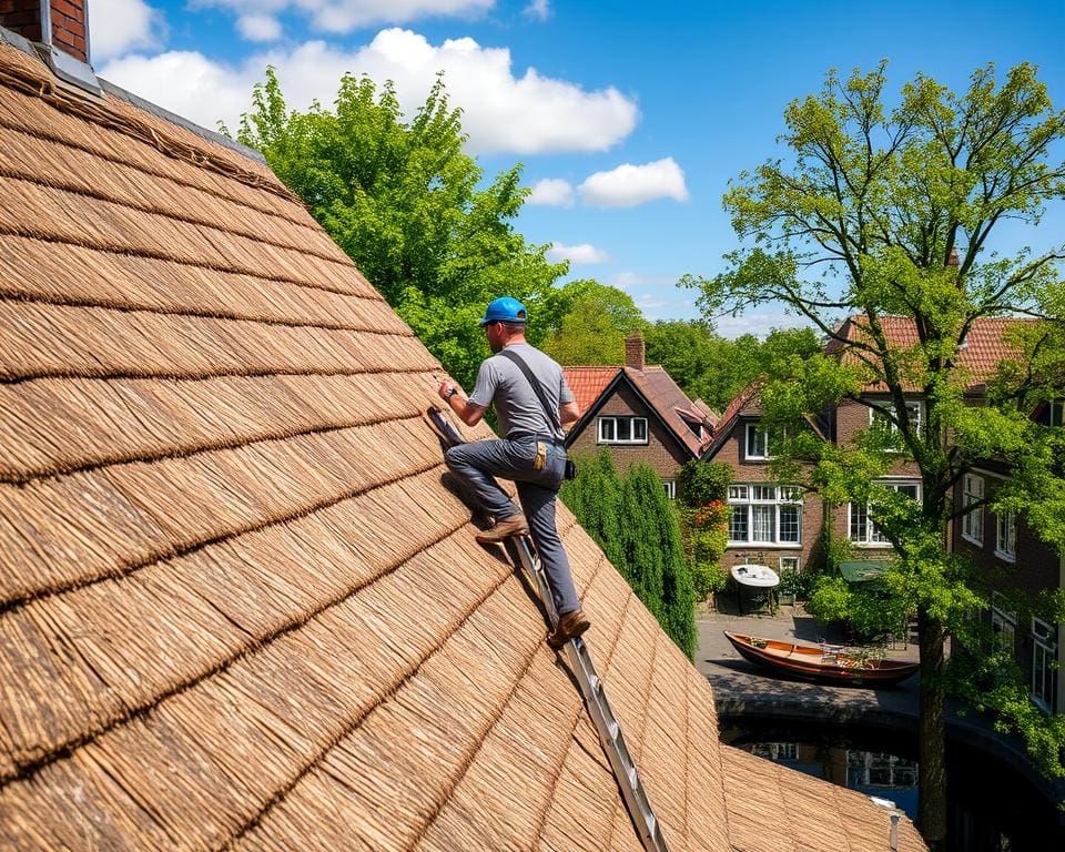 dakdekker Gouda voor inspectie en reparatie