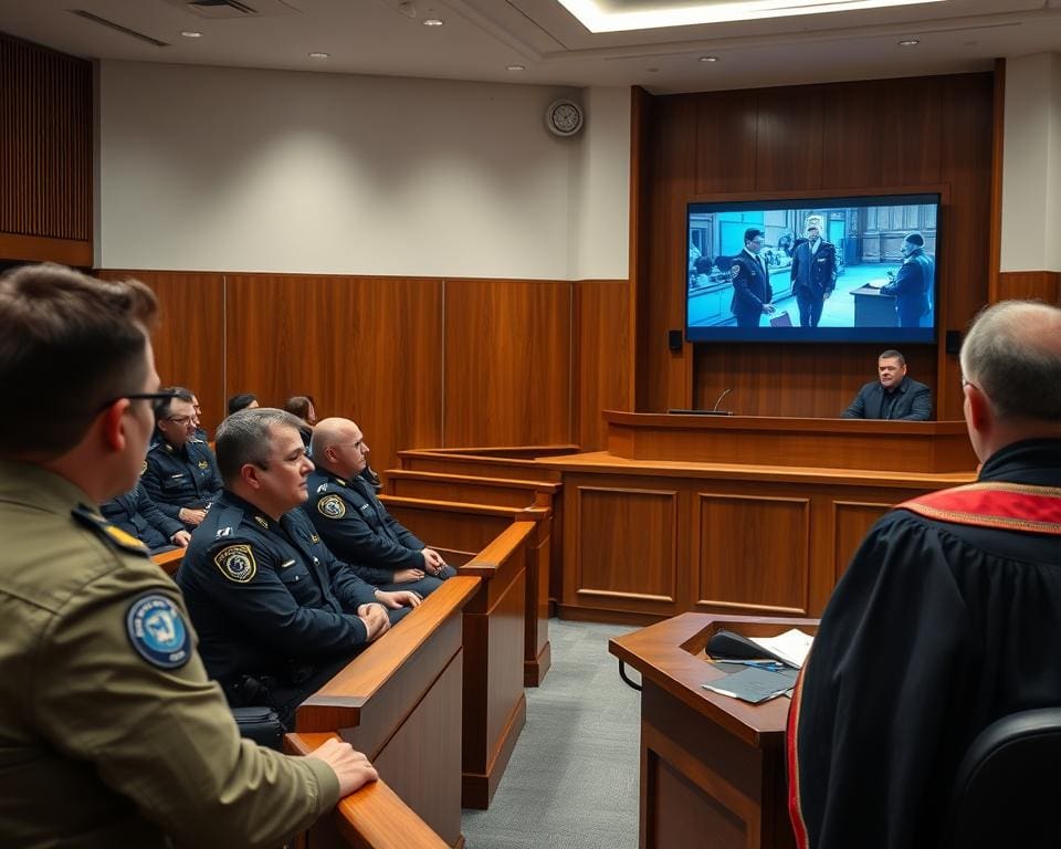 rechtszaal bewijs bodycams