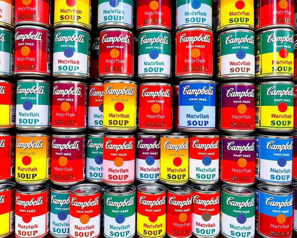 Andy Warhol - Campbell's Soup Cans in pop art