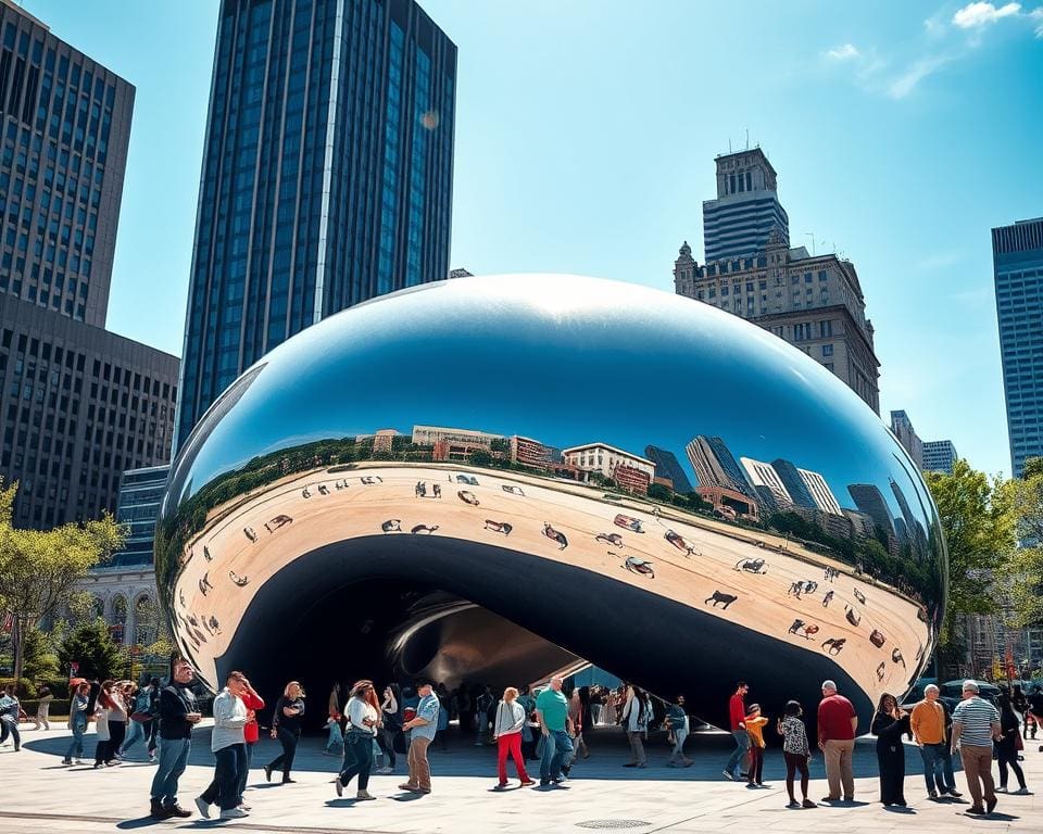 Anish Kapoor - Cloud Gate in publieke kunst