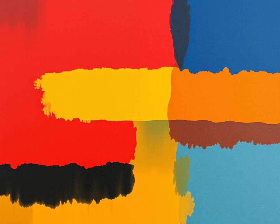 Rothko multiforms in abstracte schilderkunst