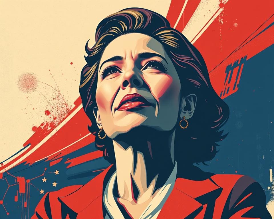 Shepard Fairey - Hope Poster in politieke kunst