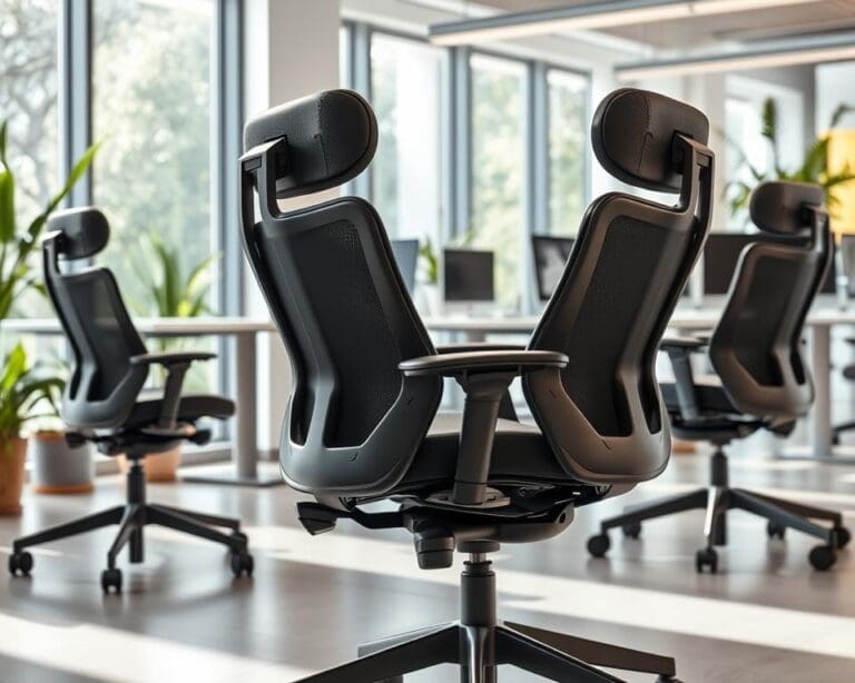 Stoelen die zorgen voor meer werkcomfort en productiviteit