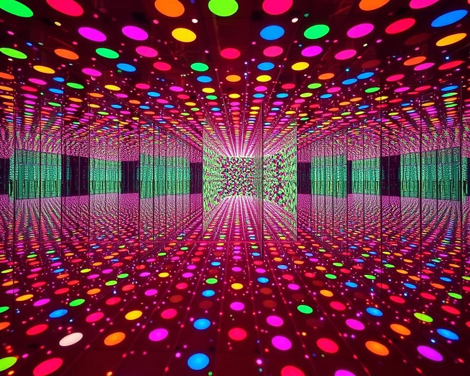 Yayoi Kusama - Infinity Mirrored Rooms in moderne kunst