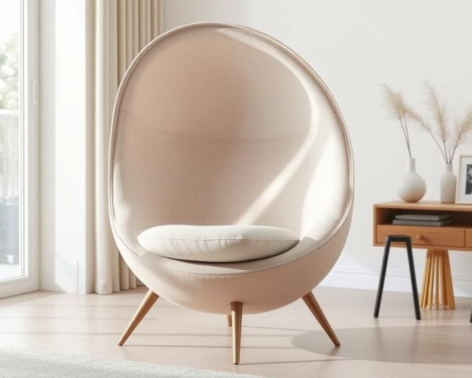 kenmerken van de Egg Chair