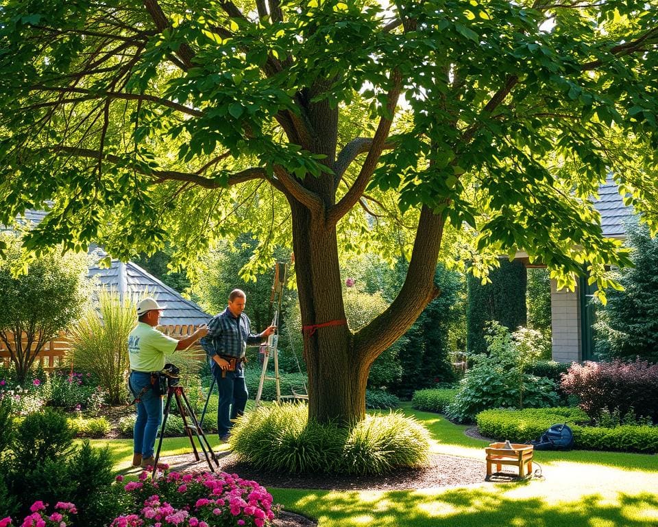 Boomverzorging voor een gezonde en veilige tuin