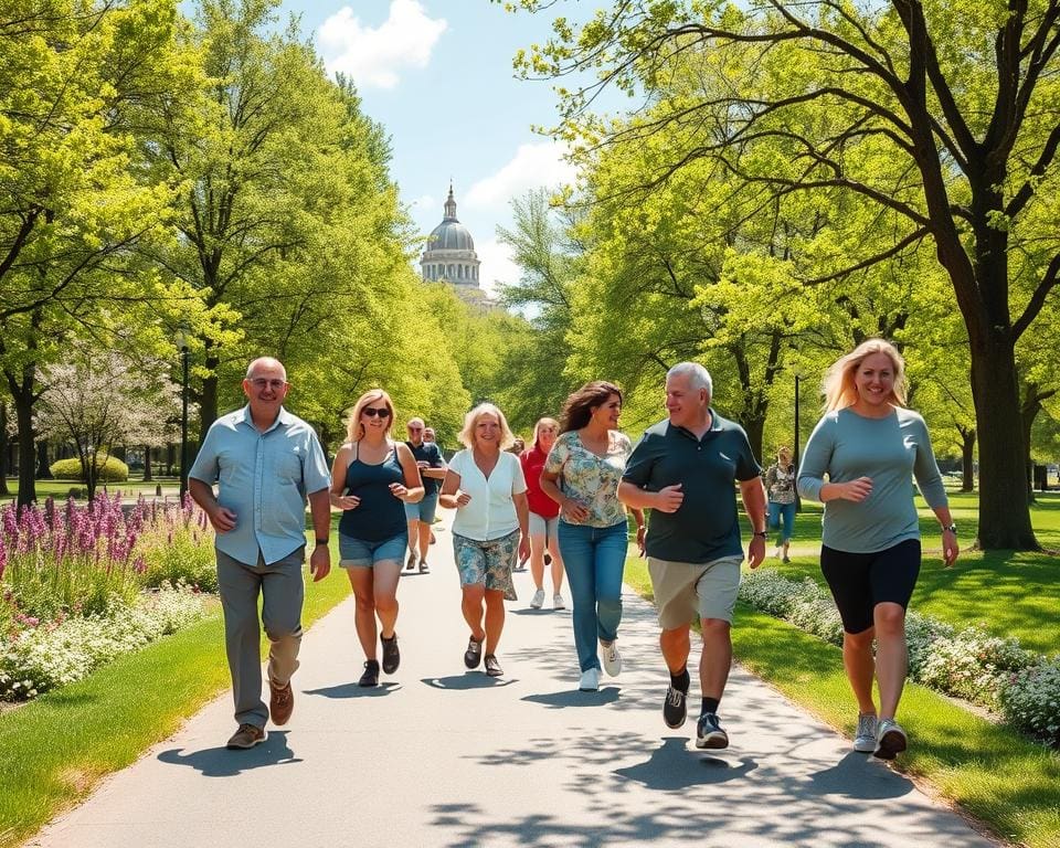 Dagelijks wandelen voor een gezonder leven