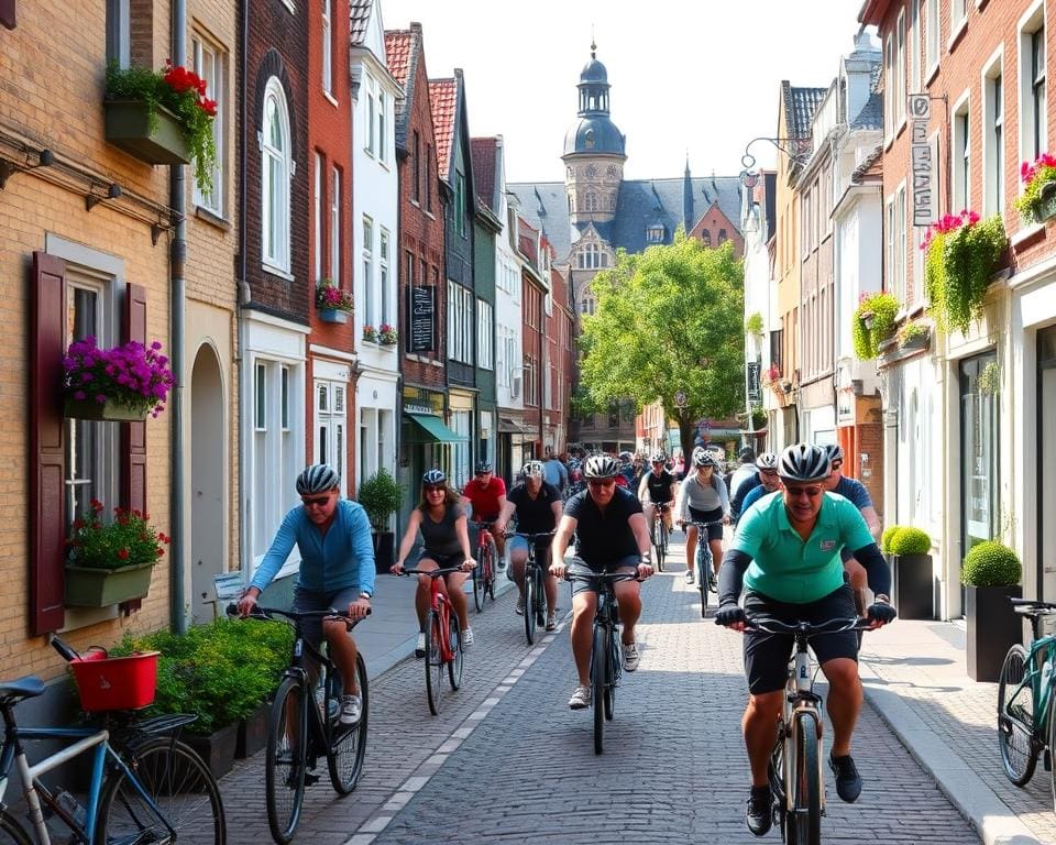 Fietsen in Belgische steden