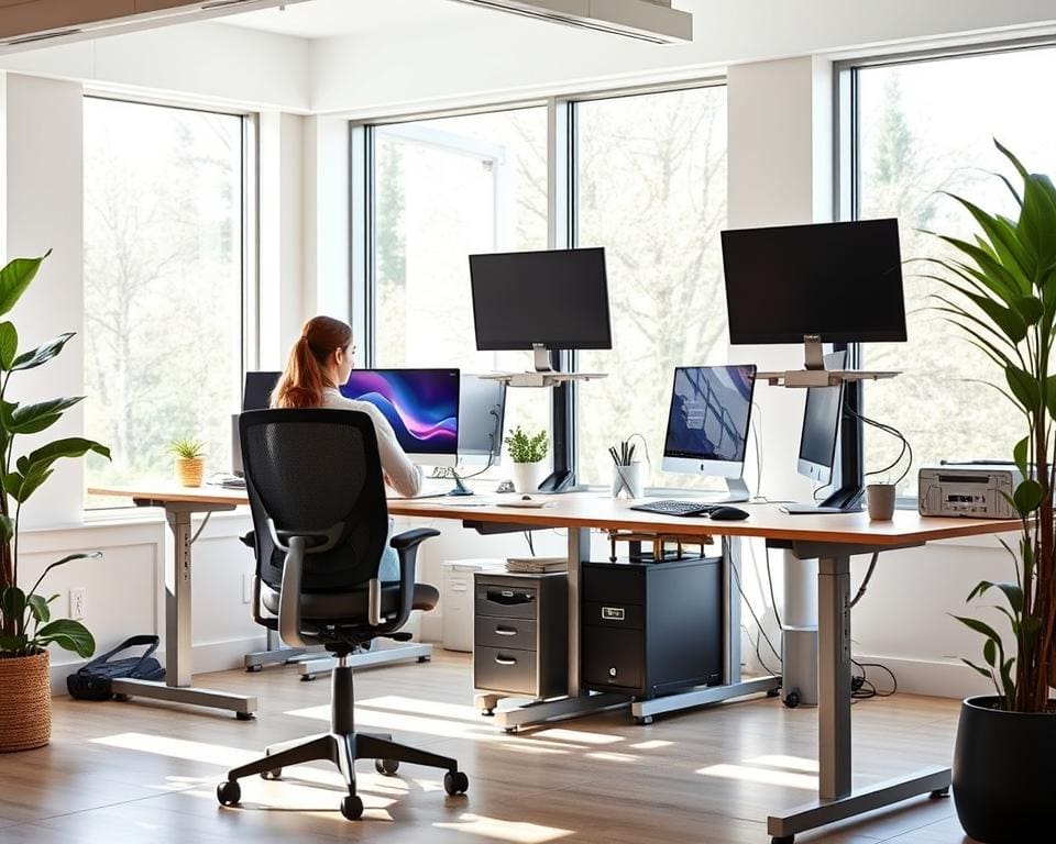 ergonomische bureau oplossingen voor elke werknemer