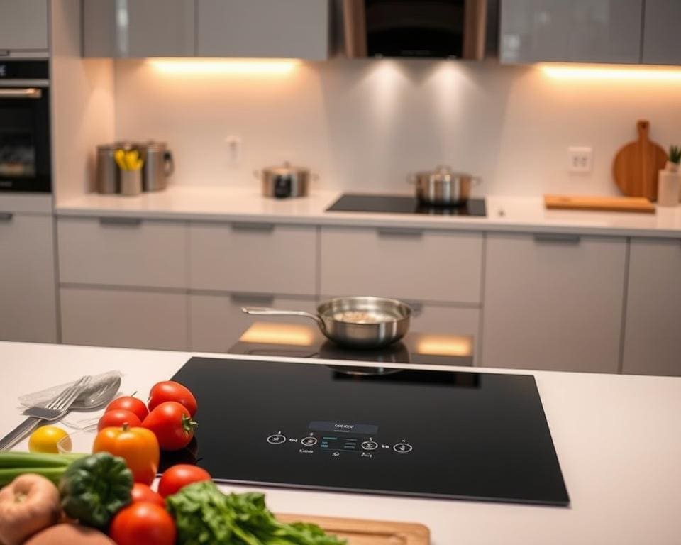 efficiënt koken met inductiekookplaat