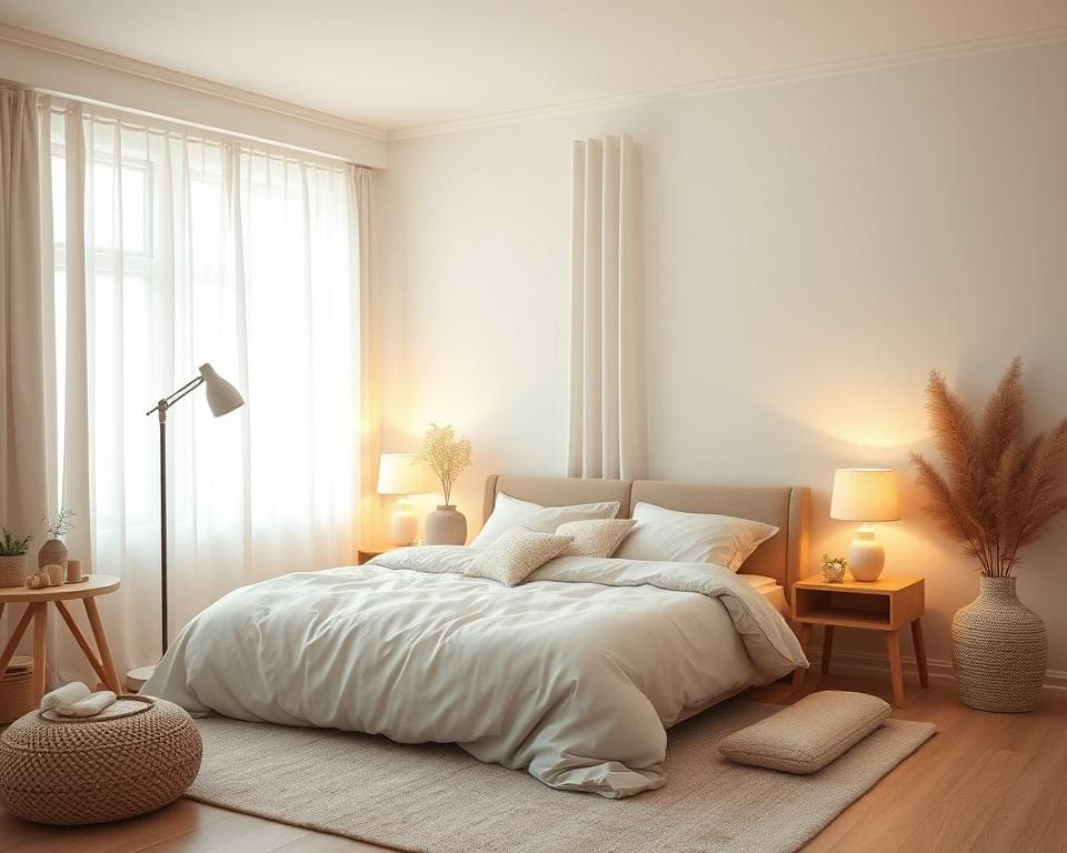Hoe richt je een rustgevende slaapkamer in?