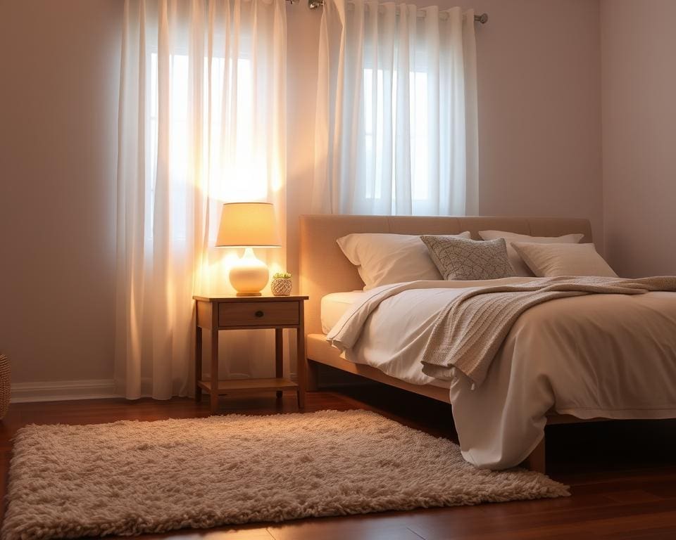 Slaapkamer verlichting voor ontspanning