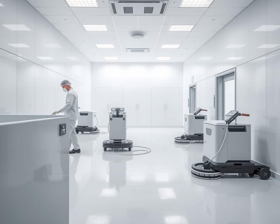 handmatig reinigen en machinaal reinigen met EcoCcore machines