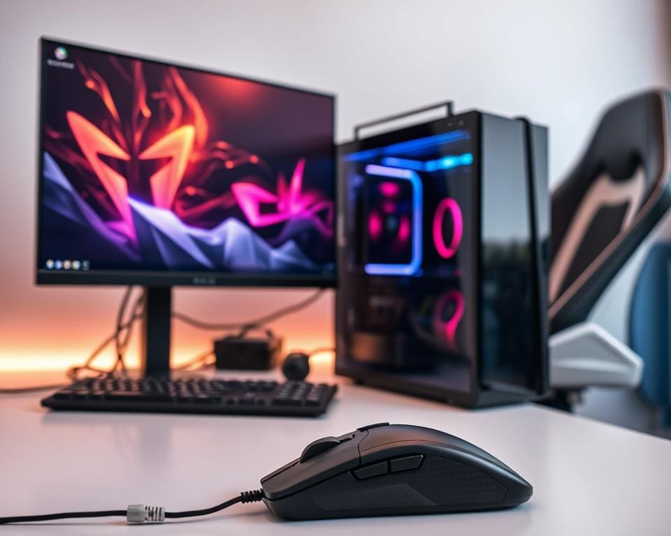 kabelbeheer moderne gamer