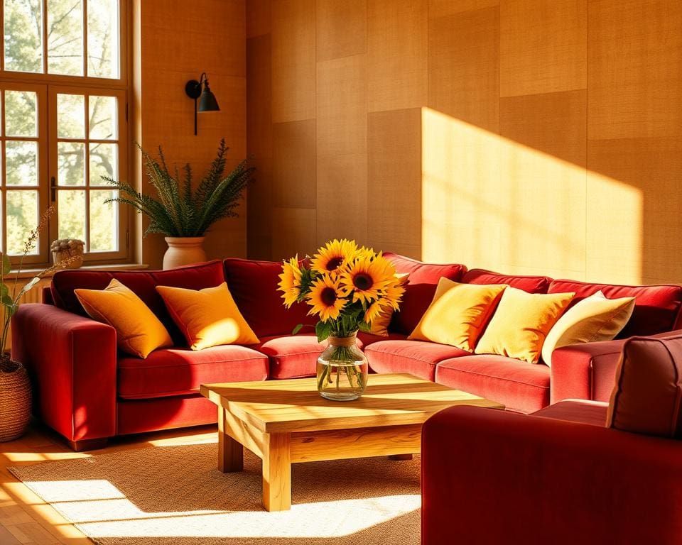 tips voor warme tinten in huis