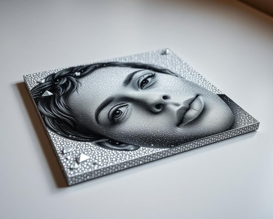 Hoe werkt een diamond painting van je eigen afbeelding?