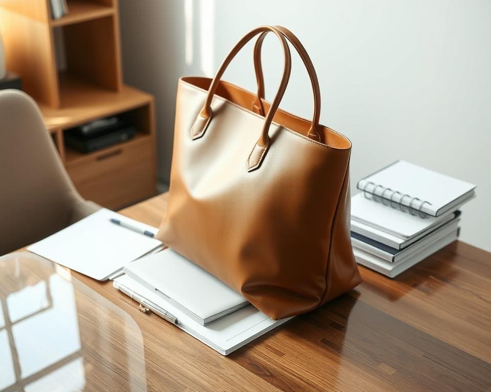 Is een strandtas ook geschikt voor werk?