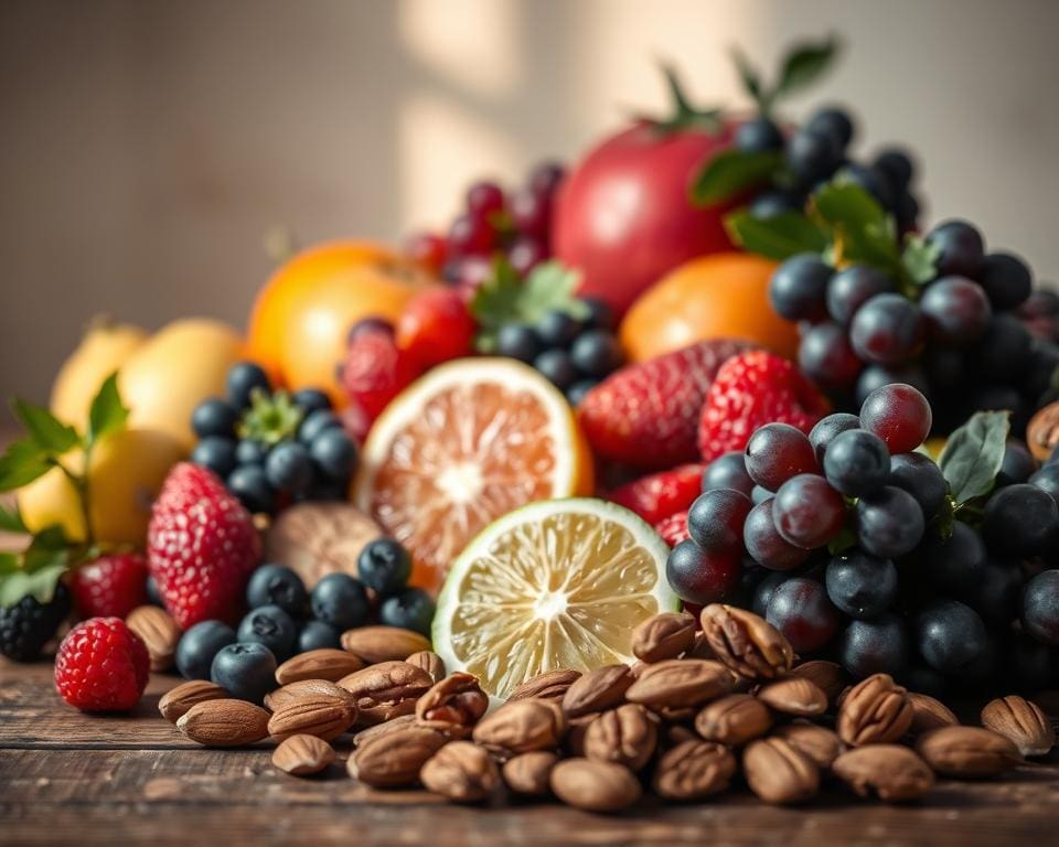 Kun je fruit combineren met noten?