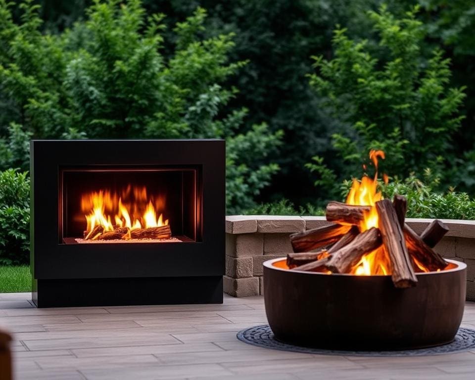 Wat is het verschil tussen gas en hout?
