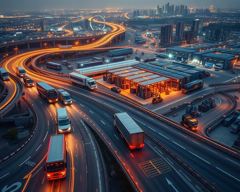 GPS tracking in logistiek management