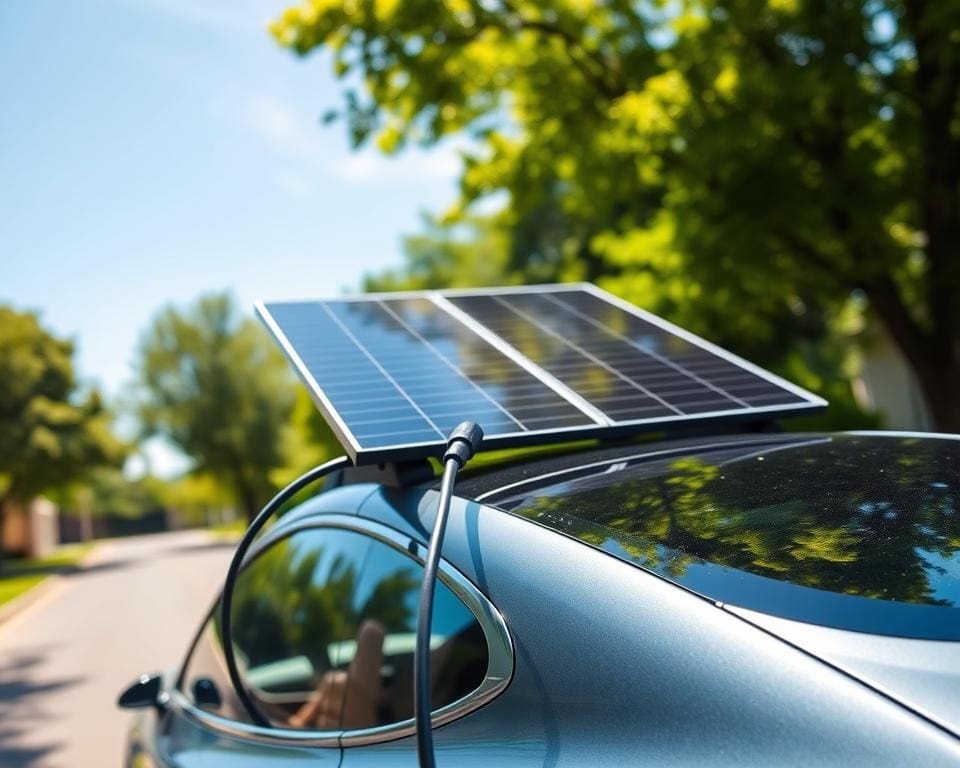 Kan je zonnepaneel stroom leveren aan je auto?