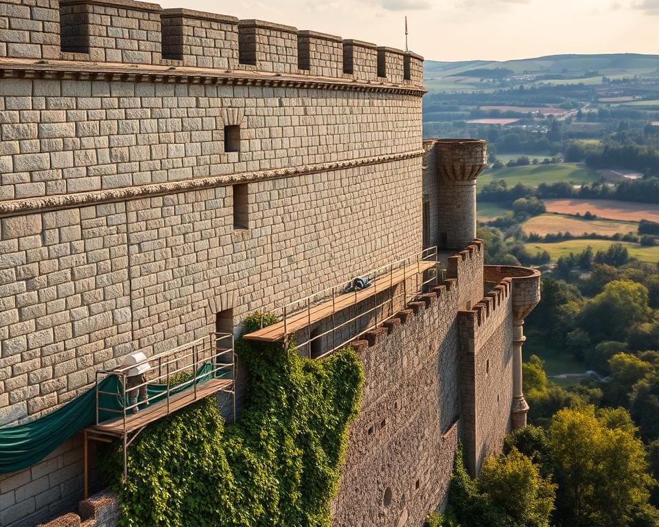 Kasteelmuur restauratie kosten
