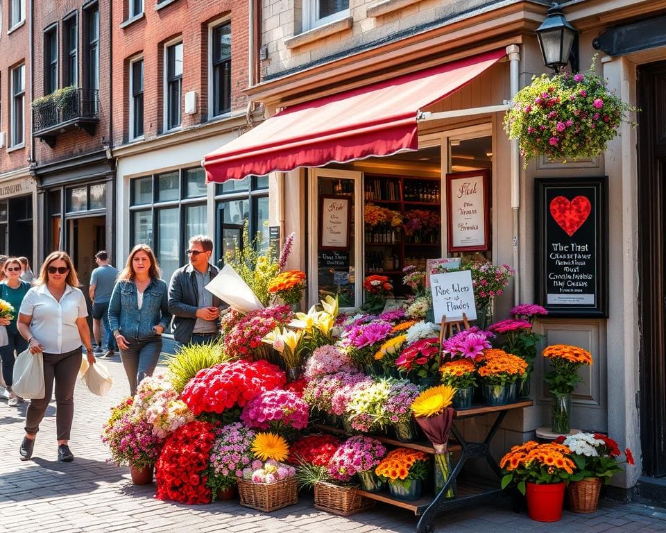 Kun je bloemen ophalen in Utrecht centrum?
