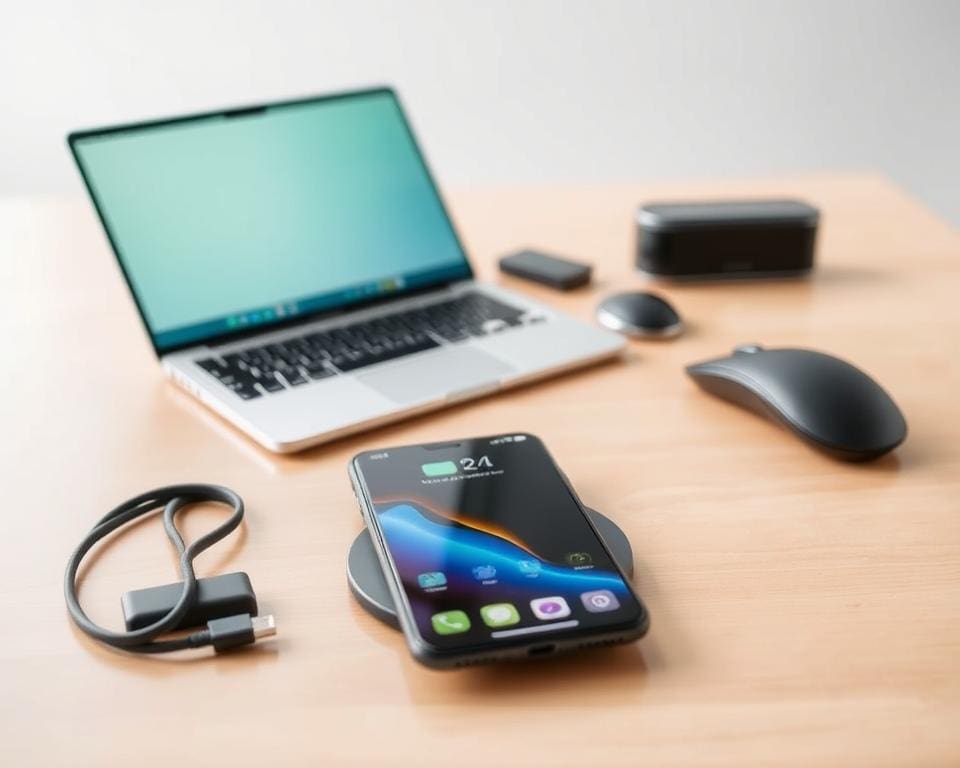 Wat is een slimme gadget voor onderweg werken?