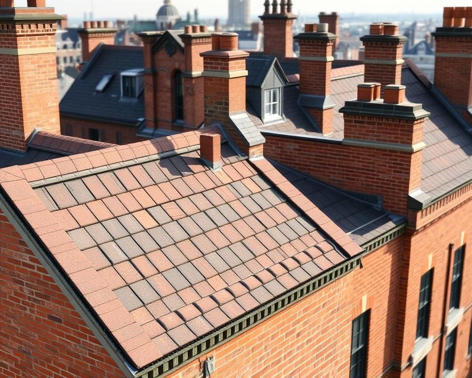 Wat vraagt restauratie van daken in baksteenarchitectuur?