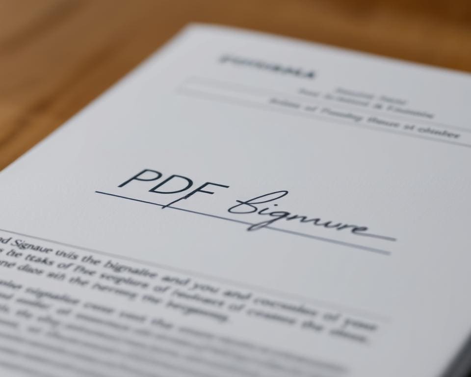 digitale handtekening pdf