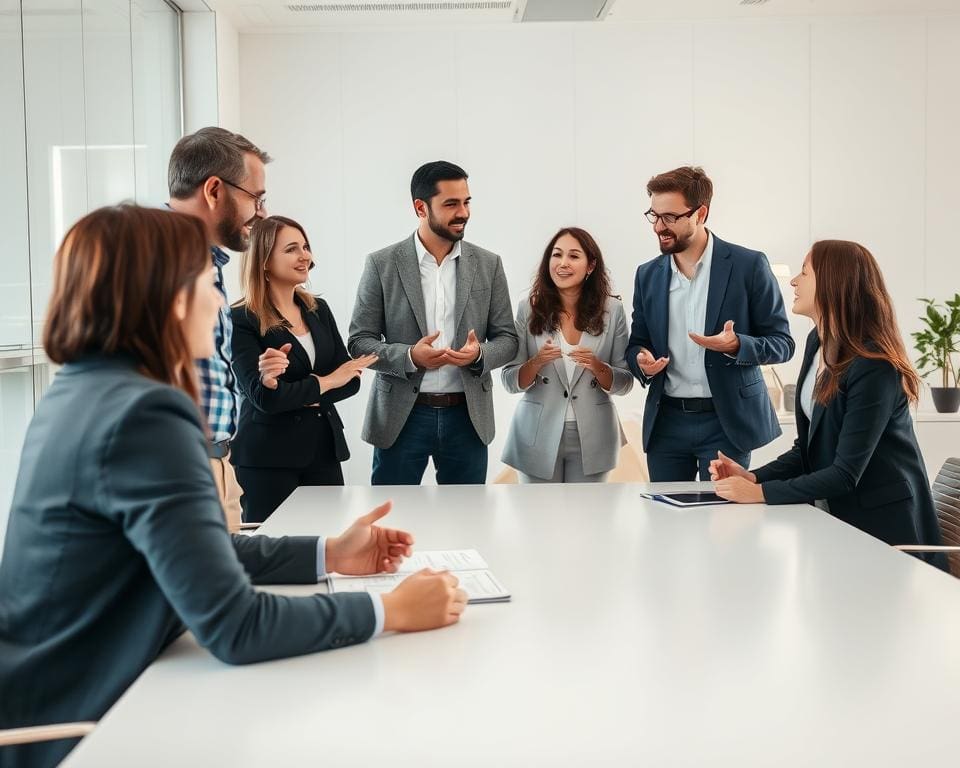effectieve communicatie collega's