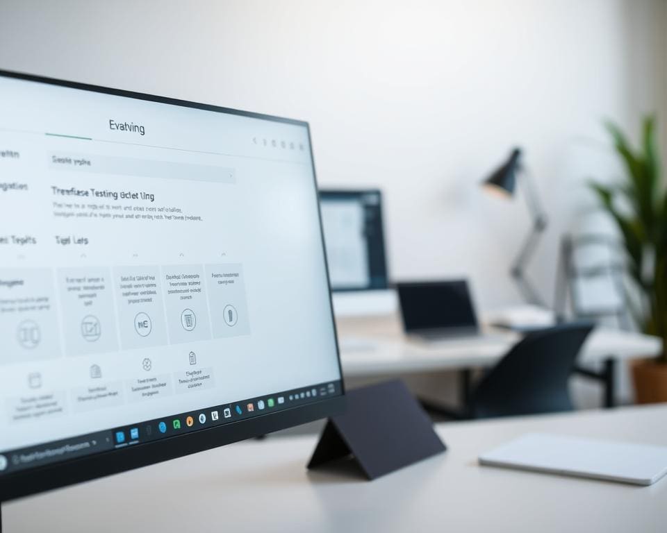 interface evaluatie zonder gebruikers