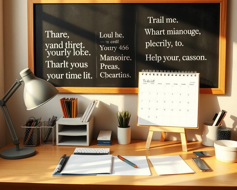 time management tips
